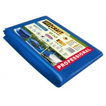 Plachta Procraft BT5x8 50g/m2 nepromokavá s oky 5x8 m modrá | BT5x8